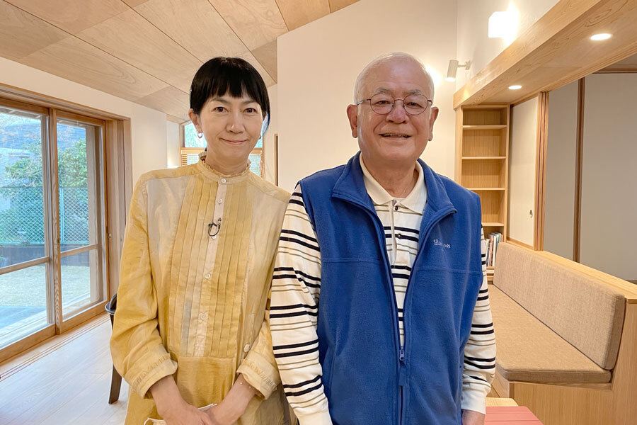 竹内海南江さんと白鳥代表